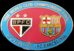 Pin #4 de la Final Intercontinental, Toyota Cup de l'any 1992. Sao Paulo vs FC Barcelona